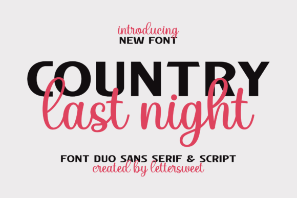 Blending Rustic Charm with Modern Edge: The Country Last Night Duo