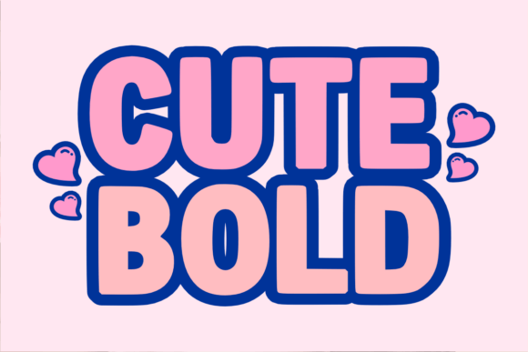 Cute Bold: The Chunky Typeface for Joyful Branding