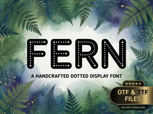 Fern: The Bold Display Typeface That Commands Attention