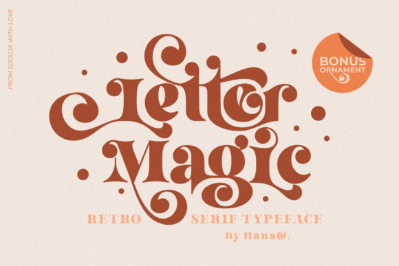 Letter Magic: Unlocking a Playfully Nostalgic Serif Font