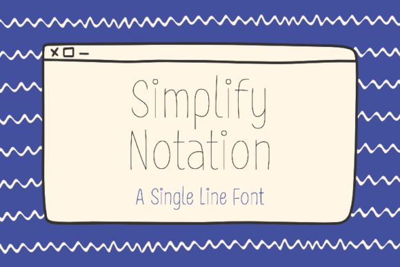 Simplify Notation: A Modern Script for Elegant Branding