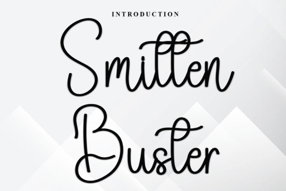 Smitten Buster: A Typeface for Holiday Magic