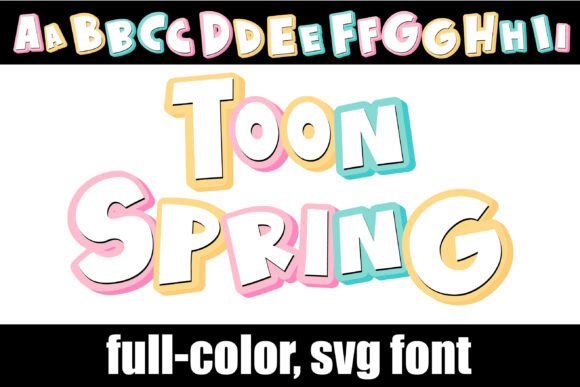 Toon Spring: A Burst of Saturday-Morning Joy for Your Designs