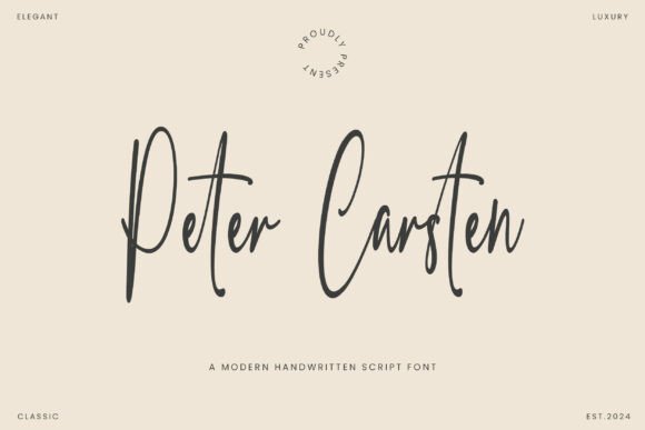Understanding the Warmth of the Peter Carsten Font