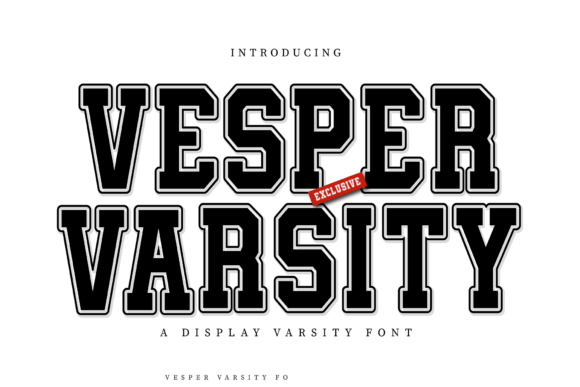 Vesper Varsity: Channeling Championship Spirit in Your Designs